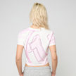 True Religion Crystal Short Sleeve Baby Tee weiß 97120 2