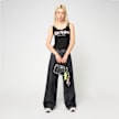 True Religion Crystal Square Neck Rib Tank zwart 97118 4