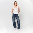 True Religion Crystal Square Neck Rib Tank bianco 97119 4