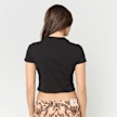 True Religion Crystal Snake Shortsleeve Baby Tee noir 95195 2