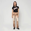 True Religion Crystal Snake Shortsleeve Baby Tee noir 95195 4