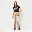 True Religion Becca Mid Rise Bootcut Flap brązowy 95194 5