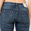 True Religion Becca Mid Rise Bootcut bleu 95200 4