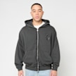 New Era MLB Washed Fullzip Hoodie Los Angeles Dodgers grigio 95551 2