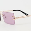 Karl Kani Frameless Sunglasses rose 95707 3
