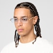 Karl Kani Frameless Sunglasses bleu 95709 1