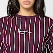 Karl Kani Small Signature Essential Pinstripe OS Tee rojo 95864 3