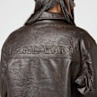 Karl Kani OG Retro Pu Leather Boxy Jacket brun 95875 5