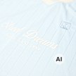 Karl Kani OG Shadow Pinstripe Soccer Jersey Junior bleu 96099 3