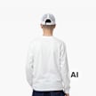 Karl Kani Cursive Varsity Longsleeve Junior weiß 96075 2