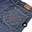 Karl Kani OG Rinsed Jeans Junior niebieski 96067 4