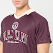 Karl Kani Heritage Emblem Shadow Pinstripe Soccer Jersey roze 96068 3