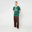 Karl Kani Heritage Emblem Shadow Pinstripe Soccer Jersey verde 96118 4