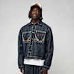 Karl Kani Kani Jeans Cropped Rinsed Denim Jacket azul 96138 1