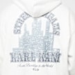 Karl Kani Signature Oversized Zip Hoodie cinzento 96135 3