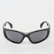 SNIPES Retro Oval Shaped Sunglasses czarny 96149 2