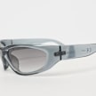 SNIPES Retro Oval Shaped Sunglasses szary 96156 4
