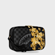 SPRAYGROUND Gold Floral Remis Toiletry Brick noir 96195 2
