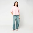Felicious Cropped destroyed Tee rosa 96235 5