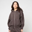 Felicious Basic Chest Logo Zipper marrone 96241 1