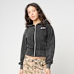 Felicious Washed cropped Sweat Jacket gris 96239 1