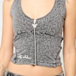 Felicious Washed Sweat Vest szary 96281 3