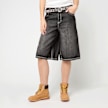Urban Classics Ladies Denim Bermuda szary 96310 1