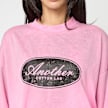 Another Cotton Lab Another Vintage Logo Washed Longsleeve roza 96490 3