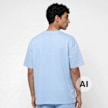 Urban Classics Heavy Oversized Tee niebieski 96530 2