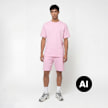 Urban Classics Heavy Oversized Tee rosa 96529 3