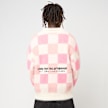 Another Cotton Lab Another Checked Knit Sweater lichtroze 96542 2