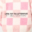 Another Cotton Lab Another Checked Knit Sweater lichtroze 96542 4