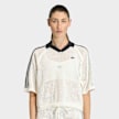 adidas Originals Knitted Crochet Polo beż 96621 1