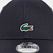 Lacoste 9FORTY Lacoste x New Era Plain Cotton Cap blauw 96624 4