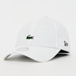 Lacoste FEMALE 9FORTY Lacoste x New Era Plain Cotton Cap biały 96635 1