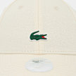 Lacoste FEMALE 9FORTY Lacoste x New Era Plain Cotton Cap beż 96657 4
