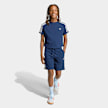adidas Originals 3 Stripes Shorts blauw 96637 5