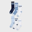 Nike   6 PACK - NHN Super Soft Marl Micro azul 96883 1