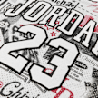 Jordan 23 All Over Print Jersey branco 97440 3