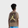Jordan Distressed Short Sleeve Tee brązowy 97504 2