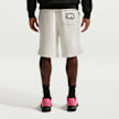 Nike   Sportswear Soft Fleece Graphic Short beige 97581 2