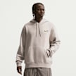 Nike   Sportswear Athletic Club Hoodie beige 97577 1
