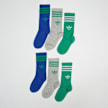 adidas Originals 6 PACK - 3 Stripes Crew Socks multicolore 97723 1