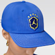 Jordan Pro Unstructured Flat Bill Hat bleu 97774 4