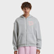 Mister Tee Tokyo City Life Fluffy Zip Hoody grau 97791 2