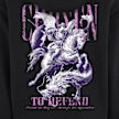 Mister Tee Chosen To Defent Fluffy Zip Hoody crna 97796 3