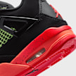 Jordan Air Jordan 4 Retro "Black & Infrared 23" (GS) zwart 97859 8