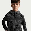 Nike   Sportswear Tech Fleece Full Zip All Over Print cinzento 97901 3
