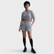 Nike   Sportswear Phoenix Fleece Mid-Rise 4" Shorts gris 97965 5