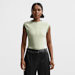 Nike   Sportswear Tight Sleeveless 1/4-Zip Top verde 97982 1